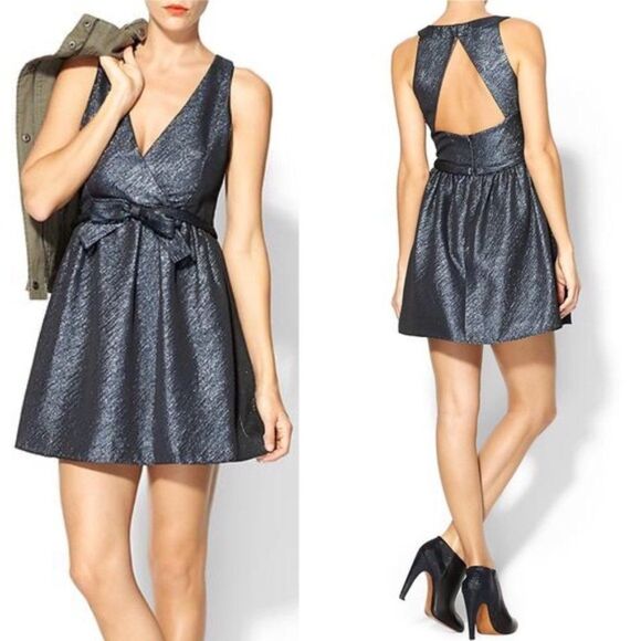 PARKER CLAUDETTE Sexy Cute SPARKLE Dress XS S 6 - Picture 5 of 13